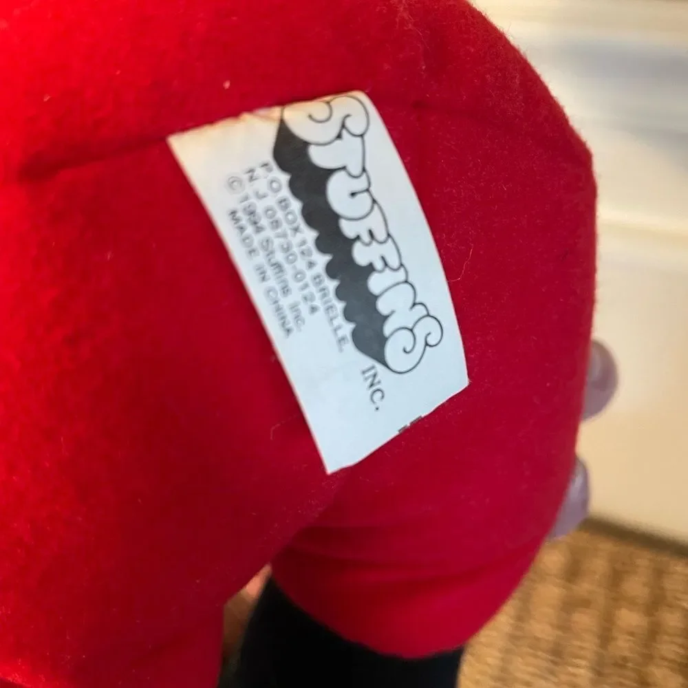1990’s Stuffins Plush Santa New Condition!